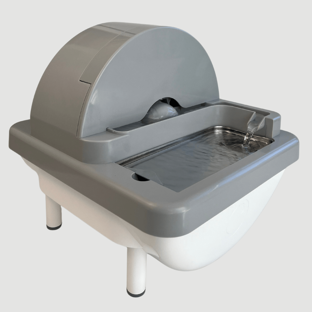 VASA Cat Water Fountain - VASA Pet - best cat water fountain - Front Corner View Left
