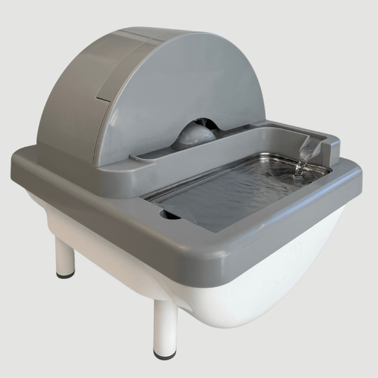 VASA Cat Water Fountain - VASA Pet - best cat water fountain - Front Corner View Left